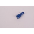 Kabelschoen schuif blauw 6.3 PRU1542L